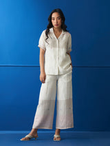 Vera Jamdani Linen Co-ord Set