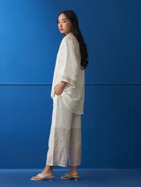 Lee Hand-Embroidered Jamdani Co-ord Set
