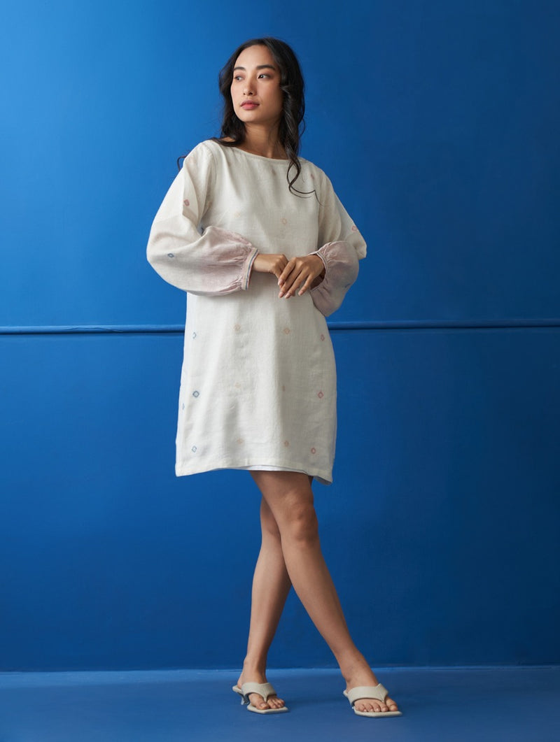 Sakura Jamdani Dress