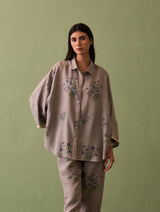 Mira Botanical Co-ord Set - Ash