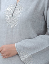 Susie Gotapatti Linen Kurta