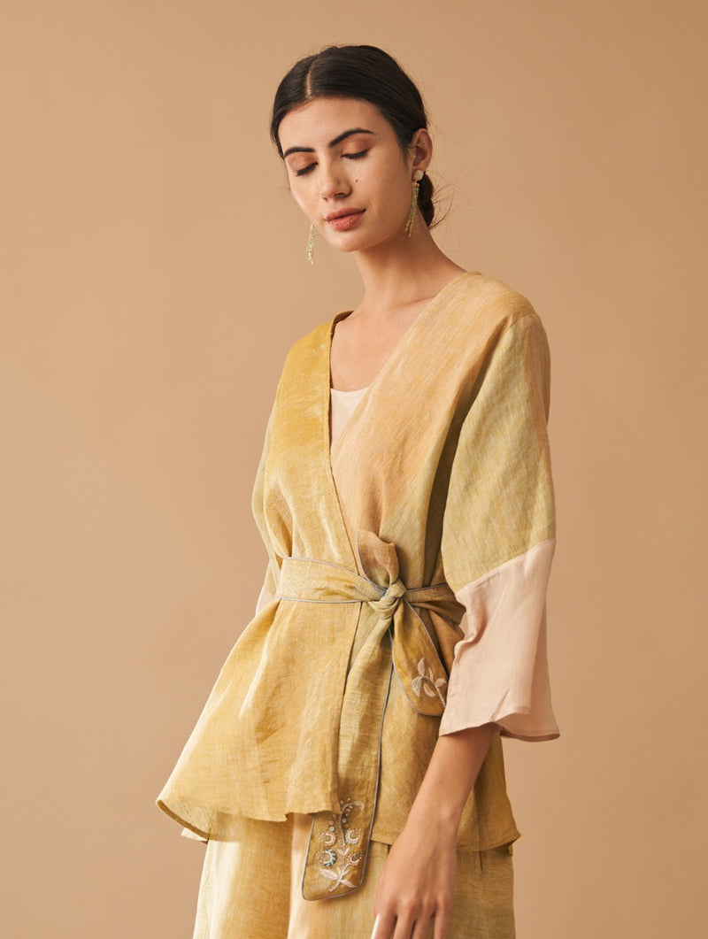 Nazia Kimono Co-ord Set - Mango