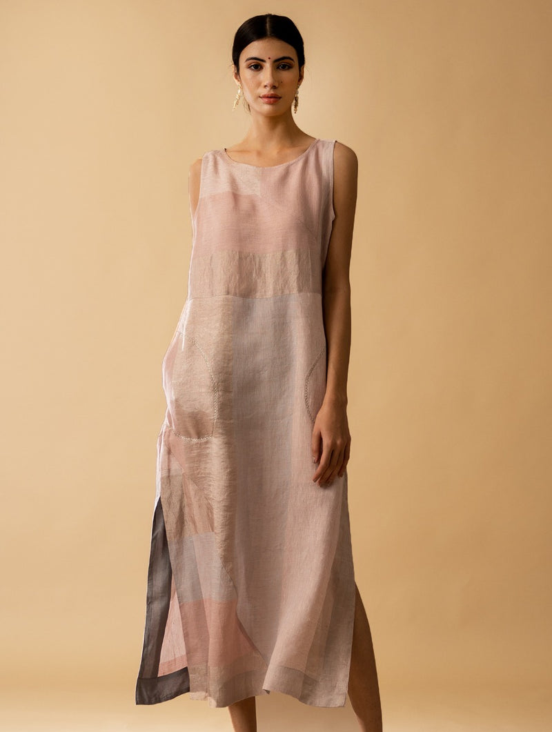 Zaina Metallic Dress